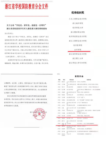 我校在省高校退役学生军人微党课大赛中获佳绩