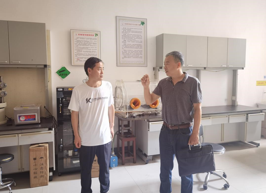 中国有色金属加工工业协会副秘书长靳海明一行来校调研